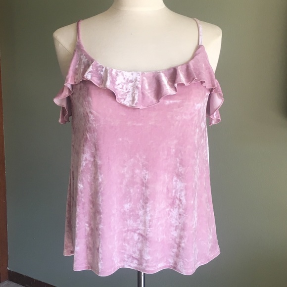 Grayson Threads Tops - GRAYSON THREADS pink velvet top